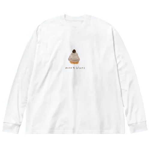 モンブラン（ロゴ） ビッグシルエットロングスリーブTシャツ