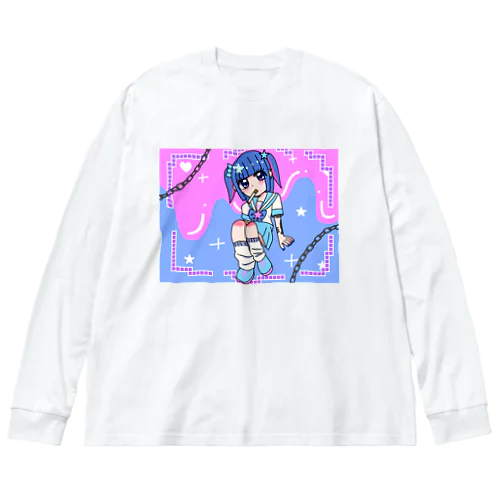 魔法少女になりたかった ビッグシルエットロングスリーブTシャツ