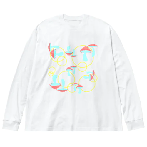 きっと毒キノコ Big Long Sleeve T-Shirt