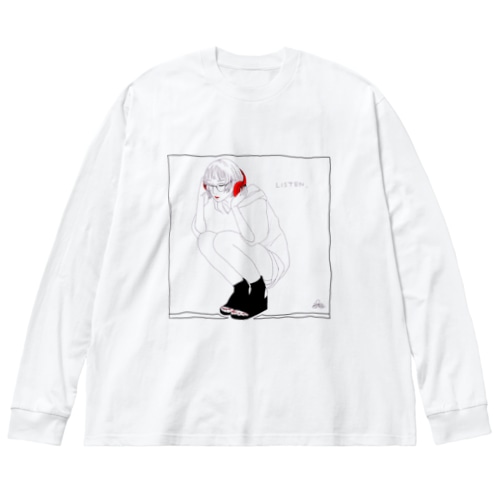 LISTEN Big Long Sleeve T-Shirt