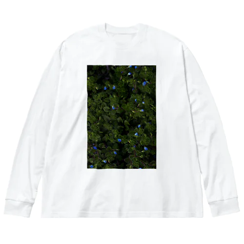 Eh FLOWER T SHIRT ビッグシルエットロングスリーブTシャツ