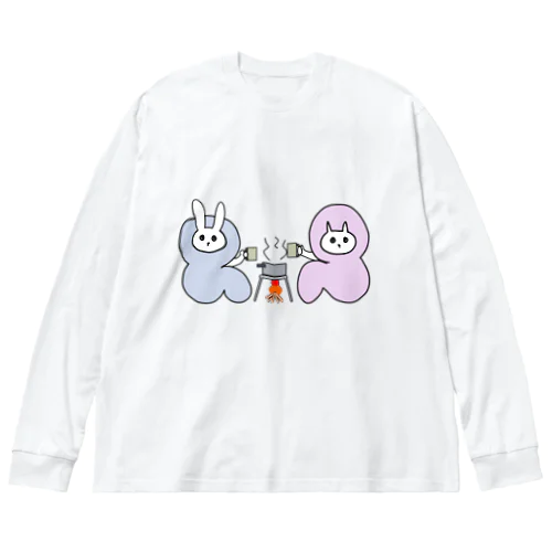 キャンプファイヤー コーヒー ビッグシルエットロングスリーブTシャツ