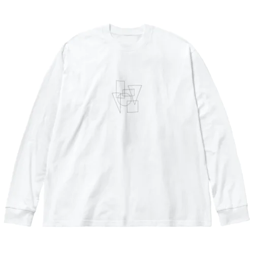 無意味 ビッグシルエットロングスリーブTシャツ