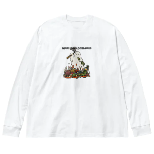 ネオホラくん 루즈핏 롱 슬리브 티셔츠
