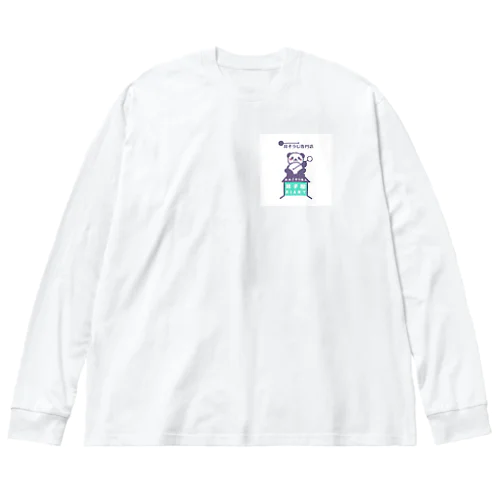 梵天パンダ  ～ぼんてんぱんだ～ ビッグシルエットロングスリーブTシャツ