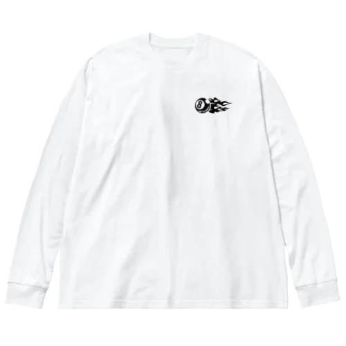 8chロゴ Big Long Sleeve T-Shirt