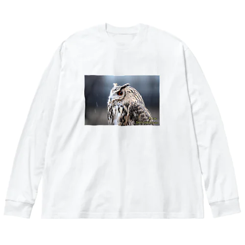 シベリアワシミミズクのれもん Big Long Sleeve T-Shirt