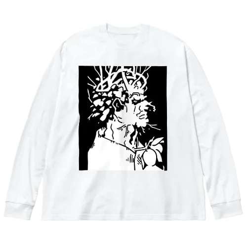 冬_アルチンボルド四季 Big Long Sleeve T-Shirt