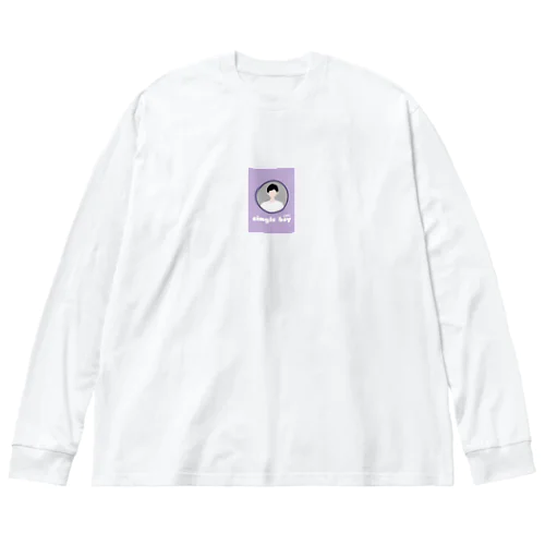 独身男子 Big Long Sleeve T-Shirt