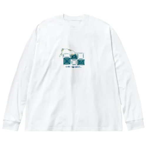 〇✕△ ビッグシルエットロングスリーブTシャツ