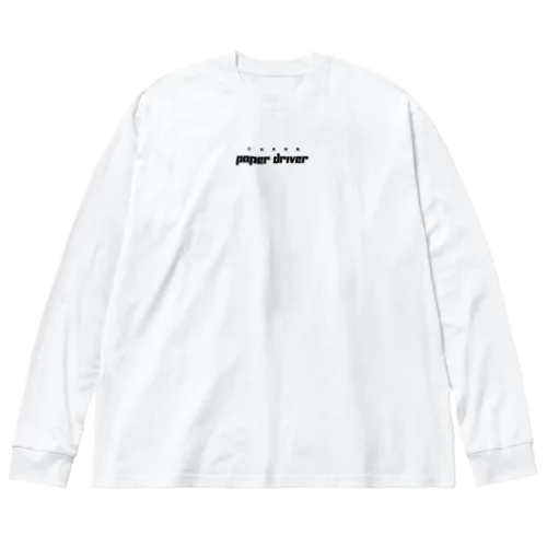 THE PAPER DRIVER  ビッグシルエットロングスリーブTシャツ