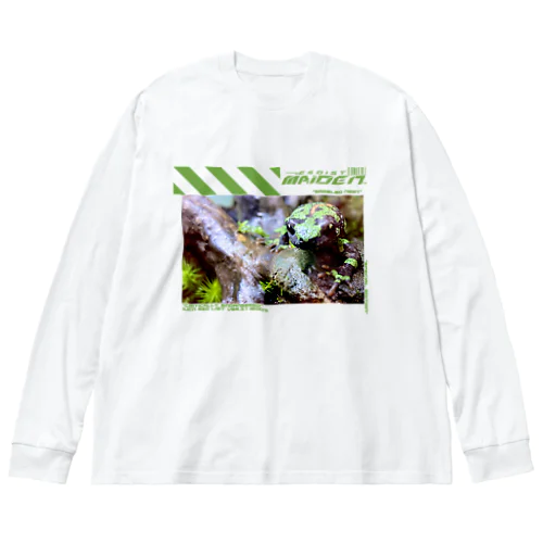 マダライモリ Big Long Sleeve T-Shirt