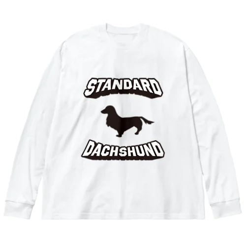 スタンダードダックスフンド Big Long Sleeve T-Shirt