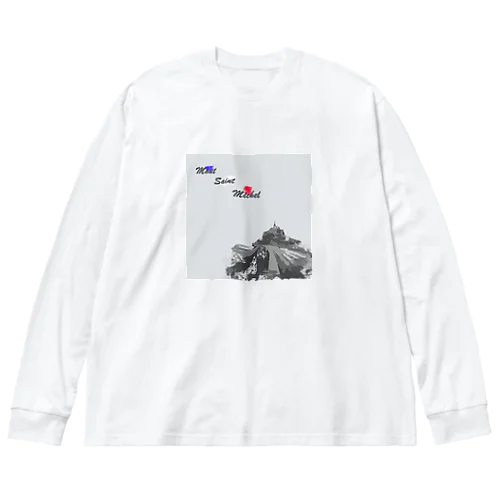 モン・サン・ミシェル Big Long Sleeve T-Shirt