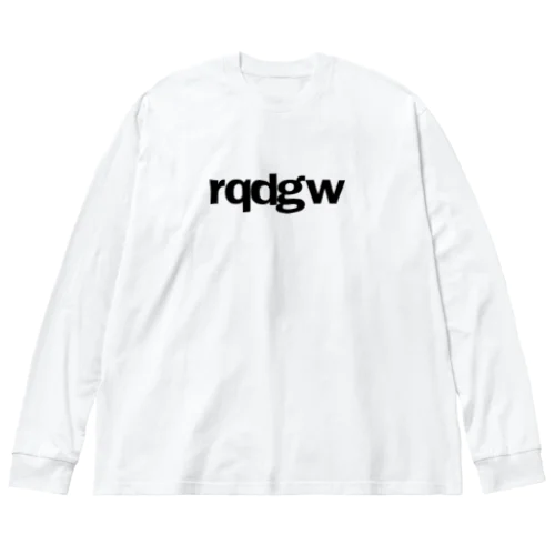 5.6 rqdgw official goods ビッグシルエットロングスリーブTシャツ