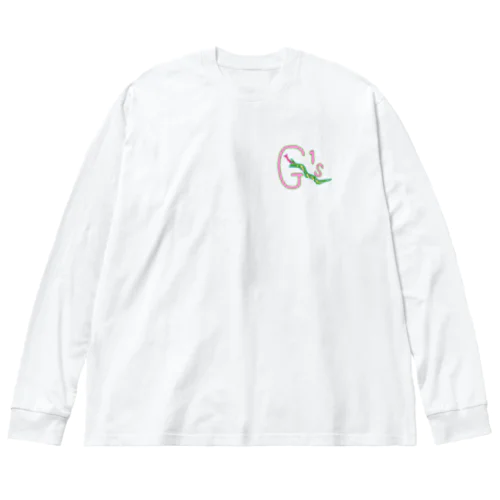 G’s 生きたヒモ ビッグシルエットロングスリーブTシャツ