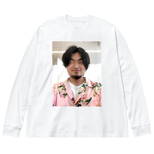 アロハ3maki モザイクバージョン ビッグシルエットロングスリーブTシャツ