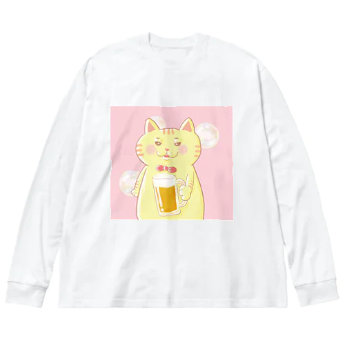 乾杯 ビッグシルエットロングスリーブTシャツ