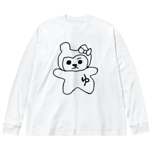 ぬりゆ 루즈핏 롱 슬리브 티셔츠