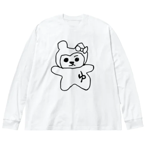 ぬりゆ ビッグシルエットロングスリーブTシャツ