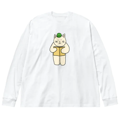 宅配ねこ ビッグシルエットロングスリーブTシャツ