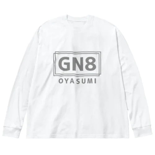 GN8 -OYASUMI- ビッグシルエットロングスリーブTシャツ