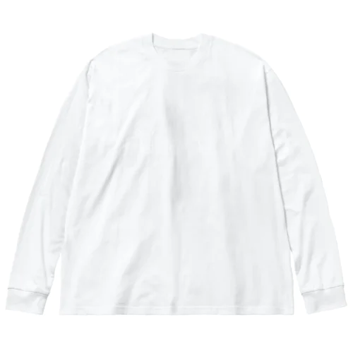 でぇもんず 白 Big Long Sleeve T-Shirt