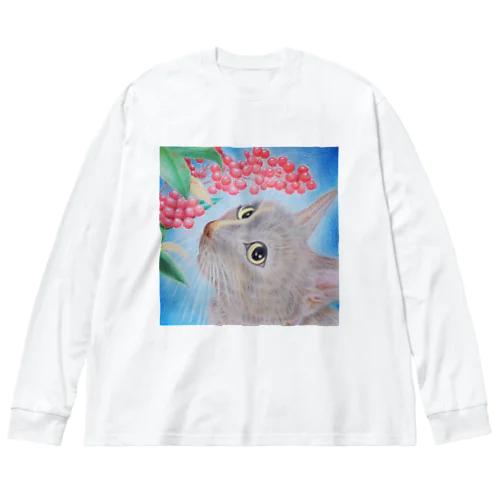 ねこ さわやか Big Long Sleeve T-Shirt