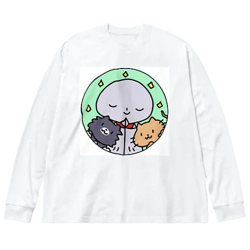 ほーはいさん【なかよし】 Big Long Sleeve T-Shirt