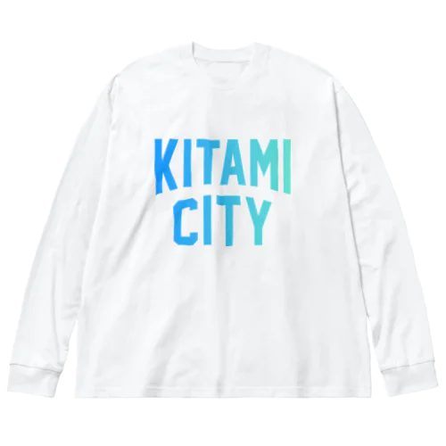 北見市 KITAMI CITY Big Long Sleeve T-Shirt