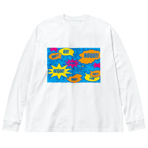 コミックBLUE Big Long Sleeve T-Shirt