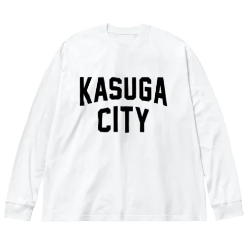 春日市 KASUGA CITY ビッグシルエットロングスリーブTシャツ