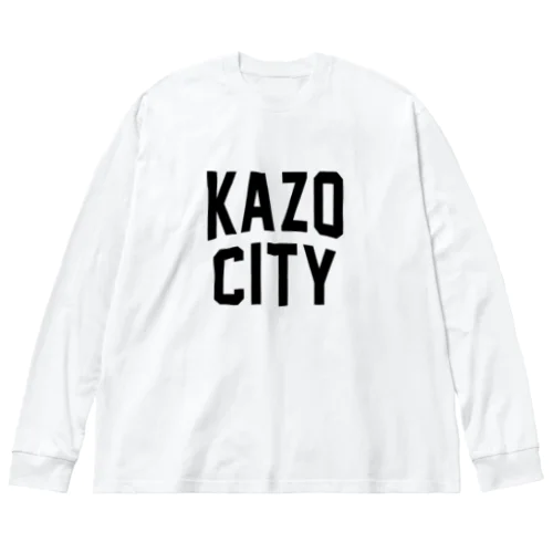 加須市 KAZO CITY ビッグシルエットロングスリーブTシャツ
