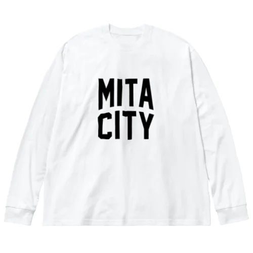 三田市 MITA CITY ビッグシルエットロングスリーブTシャツ