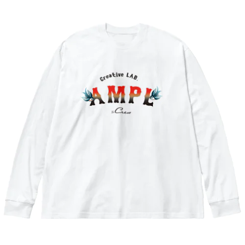 AMPL LOGO Swallow Big Long Sleeve T-Shirt