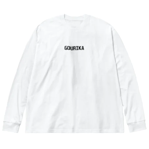 gourika ビッグシルエットロングスリーブTシャツ