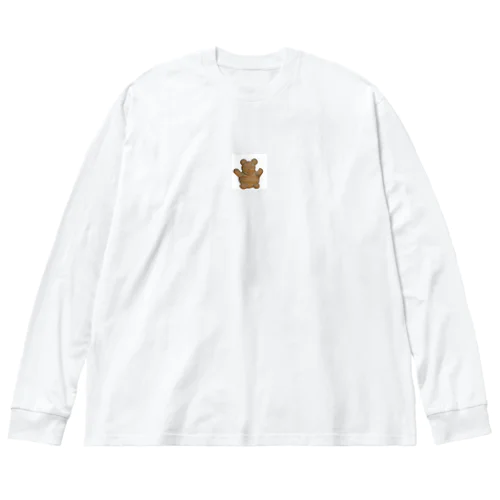 ぱんくま Big Long Sleeve T-Shirt