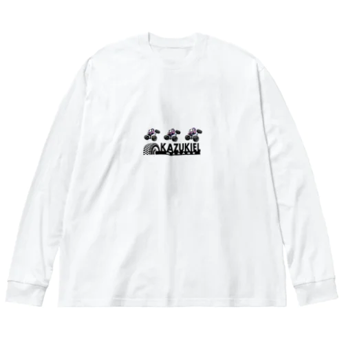 3連魔改造 ビッグシルエットロングスリーブTシャツ