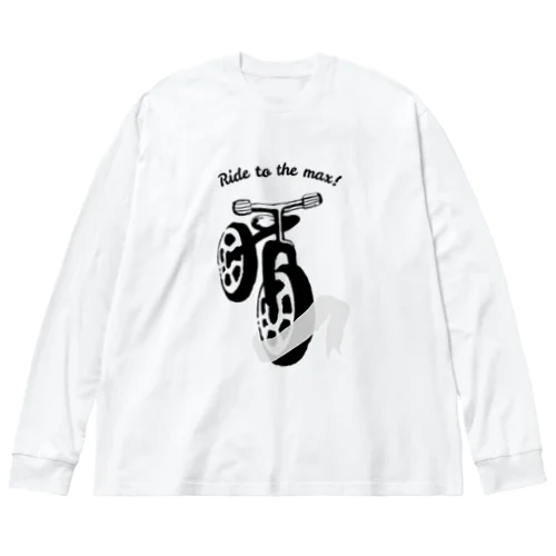 ストライダーで走ろうTシャツ Big Long Sleeve T-Shirt