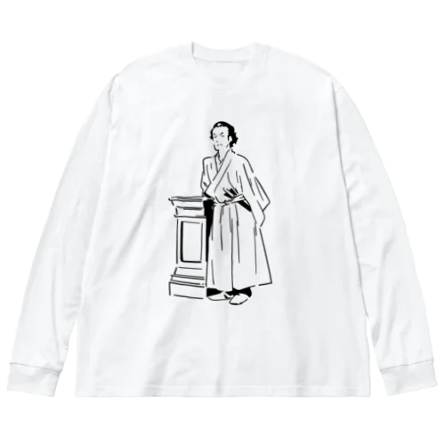 坂本龍馬 Big Long Sleeve T-Shirt