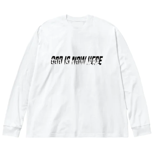 GOD IS N O W H E R E ビッグシルエットロングスリーブTシャツ