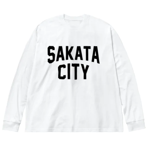 酒田市 SAKATA CITY ビッグシルエットロングスリーブTシャツ