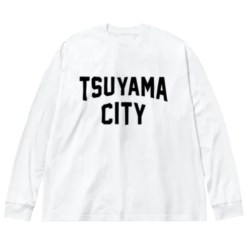 津山市 TSUYAMA CITY ビッグシルエットロングスリーブTシャツ