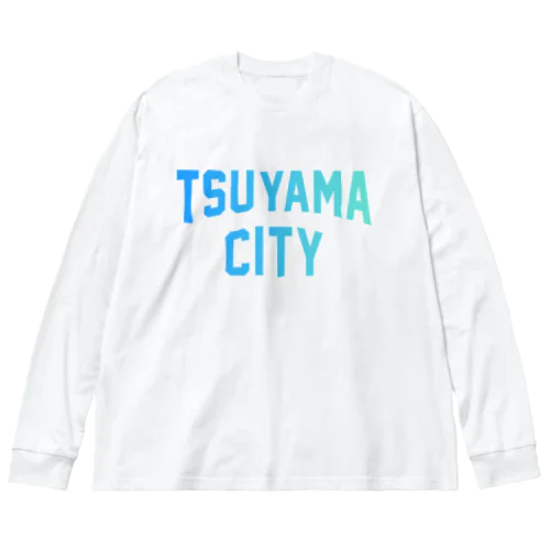 津山市 TSUYAMA CITY ビッグシルエットロングスリーブTシャツ