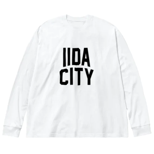 飯田市 IIDA CITY ビッグシルエットロングスリーブTシャツ