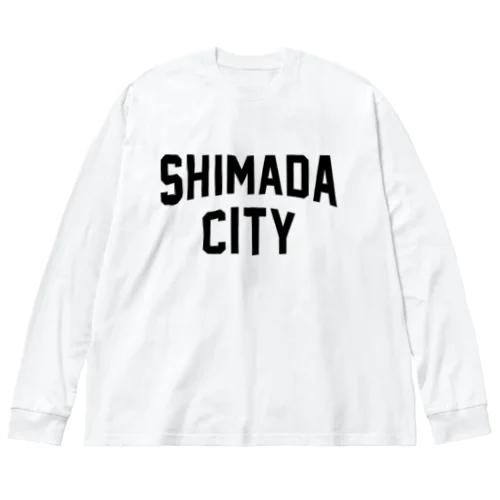 島田市 SHIMADA CITY ビッグシルエットロングスリーブTシャツ