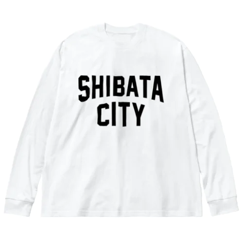 新発田市 SHIBATA CITY Big Long Sleeve T-Shirt
