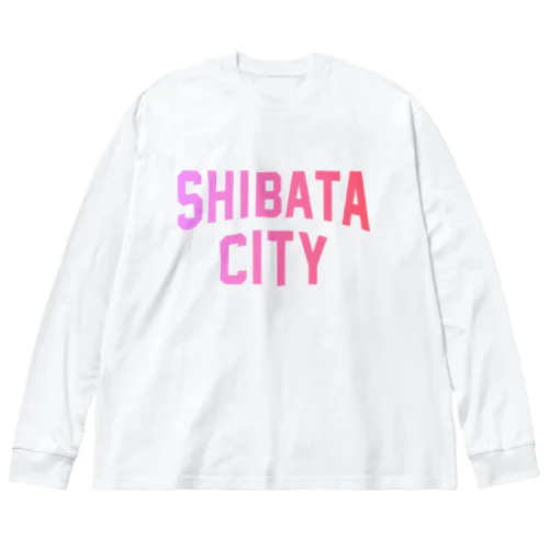 新発田市 SHIBATA CITY Big Long Sleeve T-Shirt