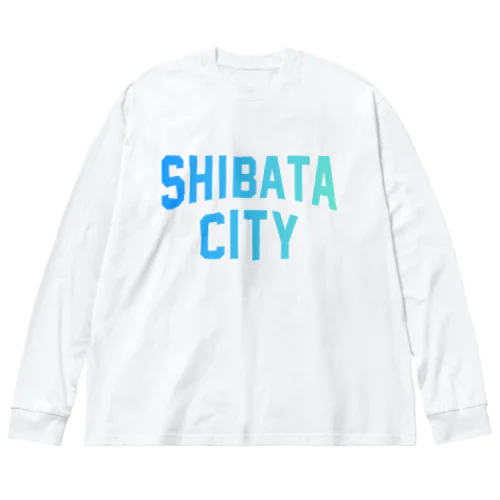 新発田市 SHIBATA CITY Big Long Sleeve T-Shirt