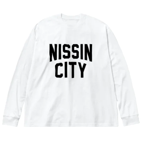 日進市 NISSIN CITY ビッグシルエットロングスリーブTシャツ